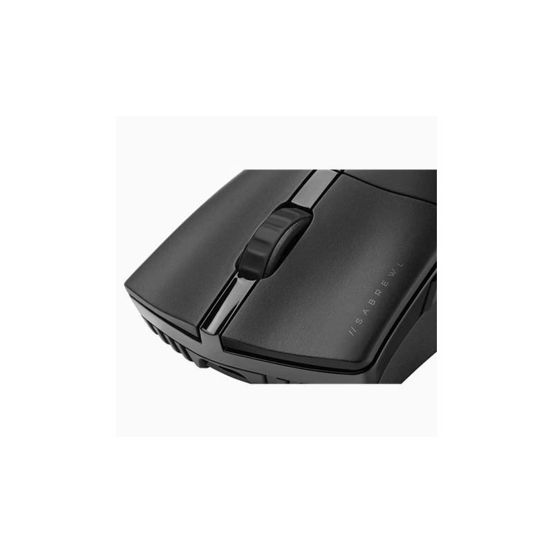 Corsair SABRE RGB PRO WIRELESS CHAMPION mouse Mano destra RF Wireless+Bluetooth+USB Type-A Ottico 26000 DPI