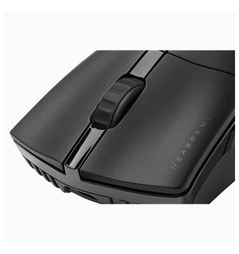 Corsair SABRE RGB PRO WIRELESS CHAMPION mouse Mano destra RF Wireless+Bluetooth+USB Type-A Ottico 26000 DPI