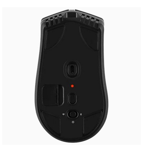 Corsair SABRE RGB PRO WIRELESS CHAMPION mouse Mano destra RF Wireless+Bluetooth+USB Type-A Ottico 26000 DPI