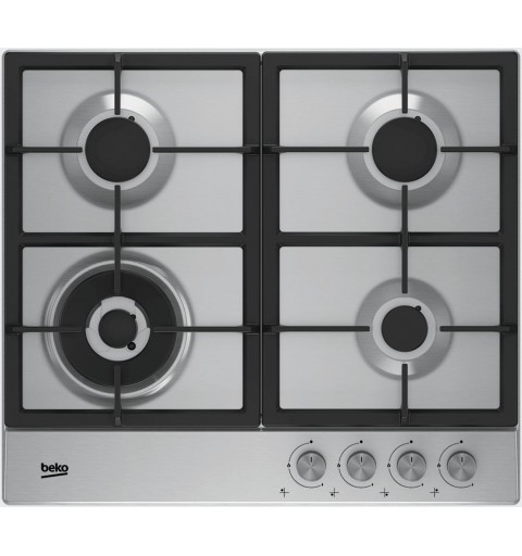 Beko HIAW 64225 SX Stainless steel Built-in Gas 4 zone(s)