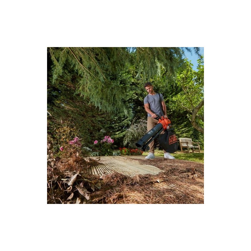 Black & Decker BCBLV3625L1 souffleur de feuilles sans fil 270 km h Noir, Orange 36 V Lithium-Ion (Li-Ion)