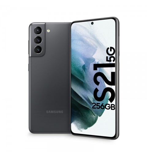 Samsung Galaxy S21 5G SM-G991B 15,8 cm (6.2") Double SIM Android 11 USB Type-C 8 Go 256 Go 4000 mAh Gris