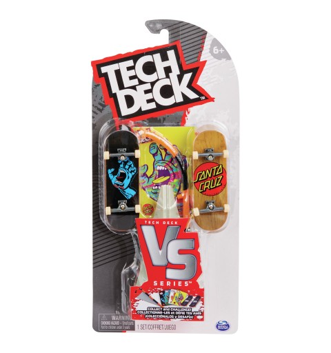 Tech Deck FINGER SKATE - - PACK VERSUS 2 FINGER SKATES - Authentiques Finger Skates A Collectionner Avec Obstacle - 6061574 -