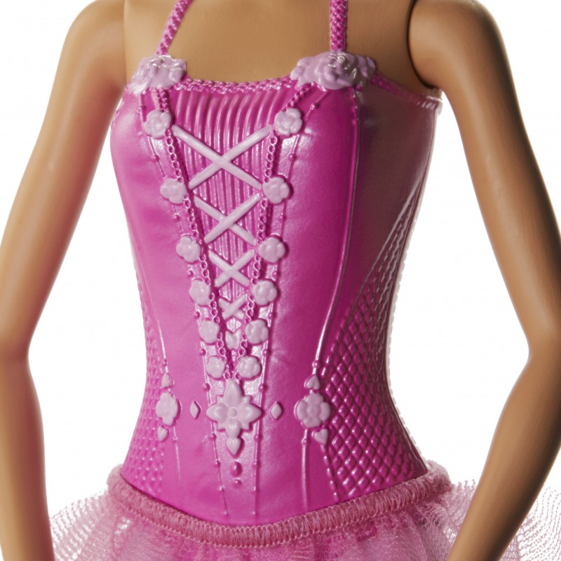 Barbie Ballerine Multicolore (modèle aléatoire) - Poupée Mannequin - 3 ans et