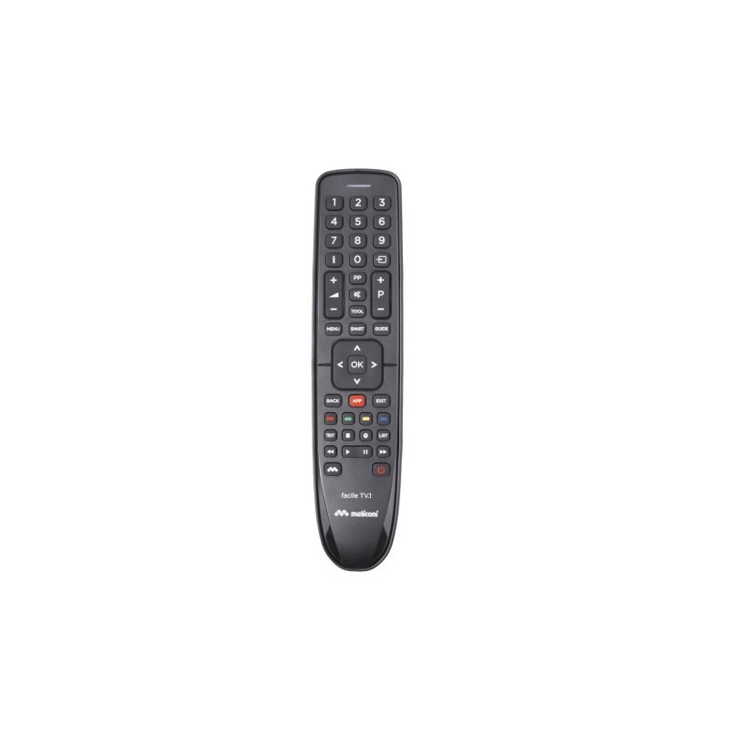 Meliconi FACILE TV.1 telecomando IR Wireless Pulsanti Meliconi FACILE TV.1 telecomando IR Wireless Pulsanti