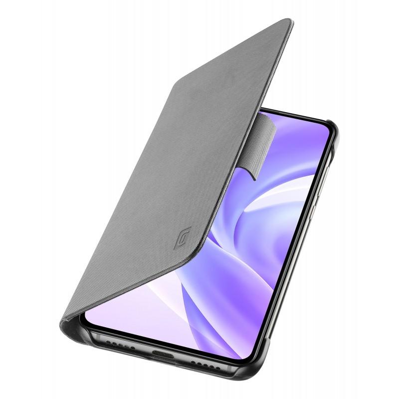 Cellularline Book coque de protection pour téléphones portables 16,6 cm (6.55") Folio Noir
