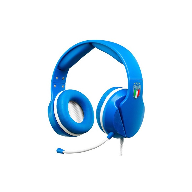 Qubick ACMU0045 Kopfhörer & Headset Verkabelt Kopfband Gaming Blau