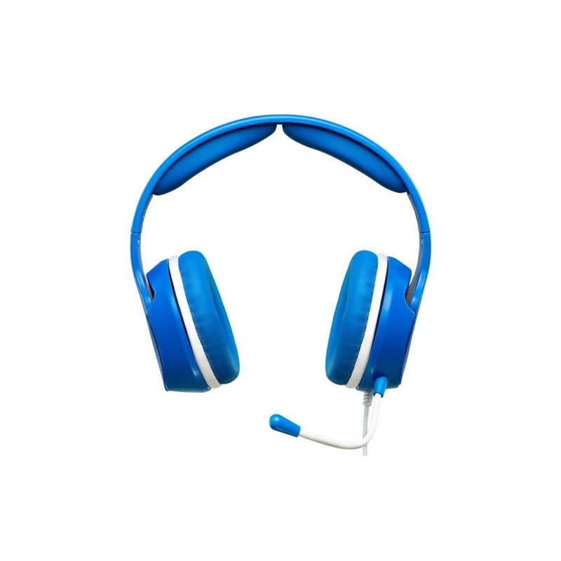 Qubick ACMU0045 auricular y casco Auriculares Alámbrico Diadema Juego Azul