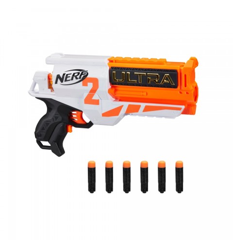 Nerf Ultra Two Blaster motorizzato a retrocarica rapida, 6 dardi Ultra