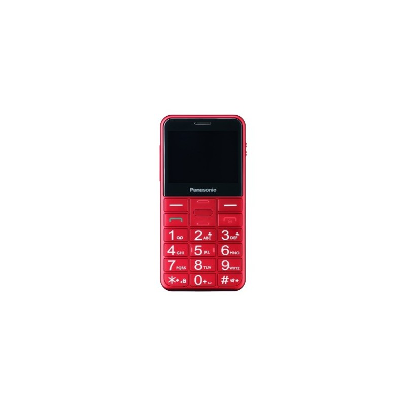 Panasonic KX-TU150 6,1 cm (2.4") 102 g Rojo Característica del teléfono