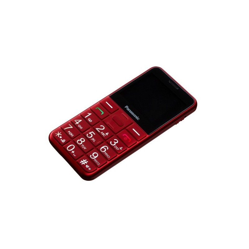 Panasonic KX-TU150 6,1 cm (2.4") 102 g Rosso Telefono cellulare basico