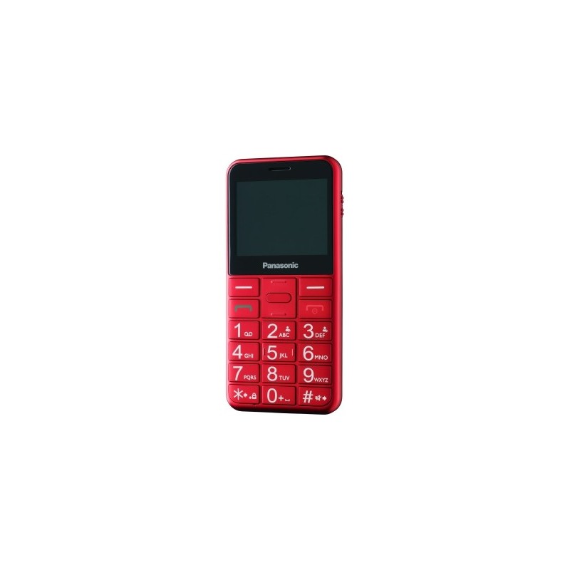 Panasonic KX-TU150 6,1 cm (2.4 Zoll) 102 g Rot Funktionstelefon