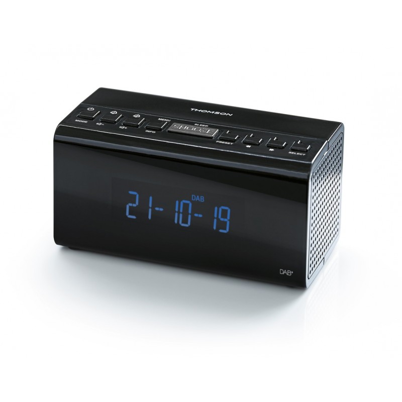 Thomson CR50DAB despertador Reloj despertador digital Negro