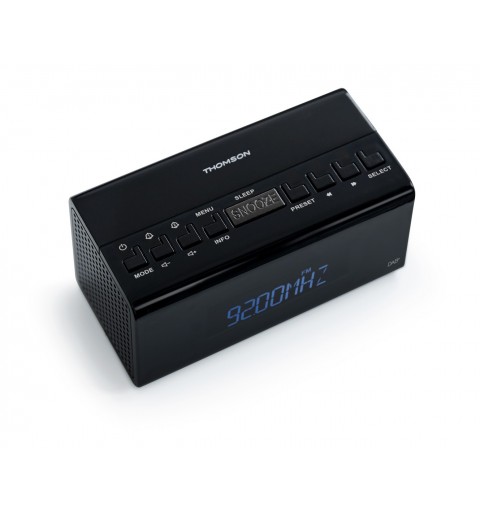 Thomson CR50DAB despertador Reloj despertador digital Negro