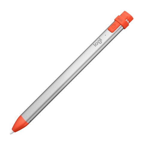 Logitech Crayon lápiz digital 20 g Naranja, Blanco