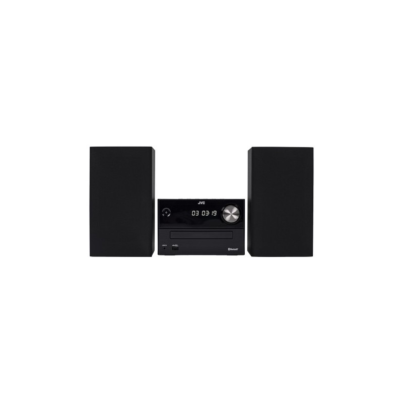 JVC UX-C25DAB sistema de audio para el hogar Microcadena de música para uso doméstico 14 W Negro