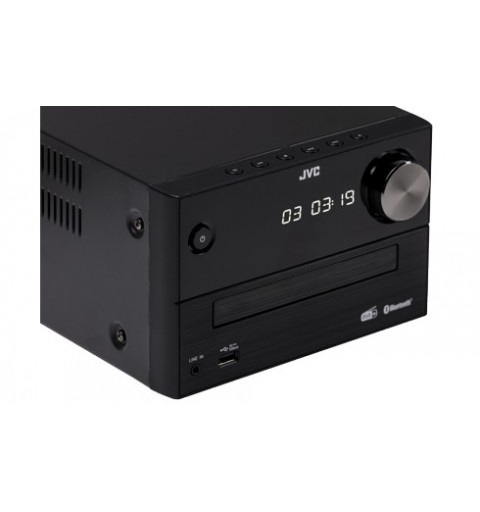 JVC UX-C25DAB ensemble audio pour la maison Système micro audio domestique 14 W Noir