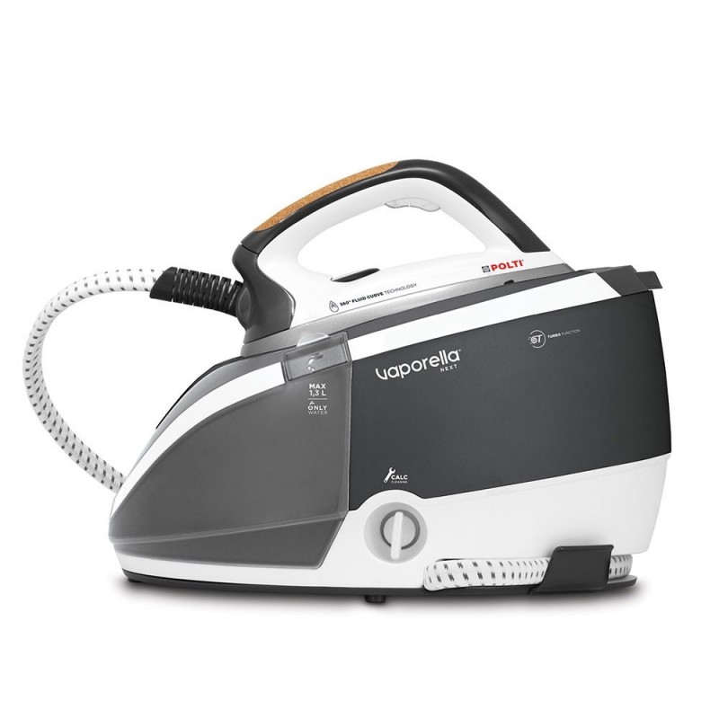 Polti VN18.10 2200 W 1,3 L Semelle en aluminium Noir, Gris, Blanc