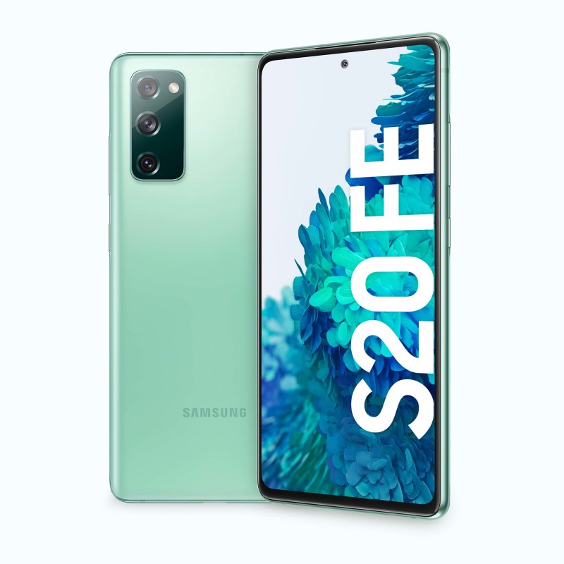 Samsung Galaxy S20 FE SM-G780GZGDEUE smartphone 16,5 cm (6.5") Double SIM 4G USB Type-C 6 Go 128 Go 4500 mAh Couleur menthe
