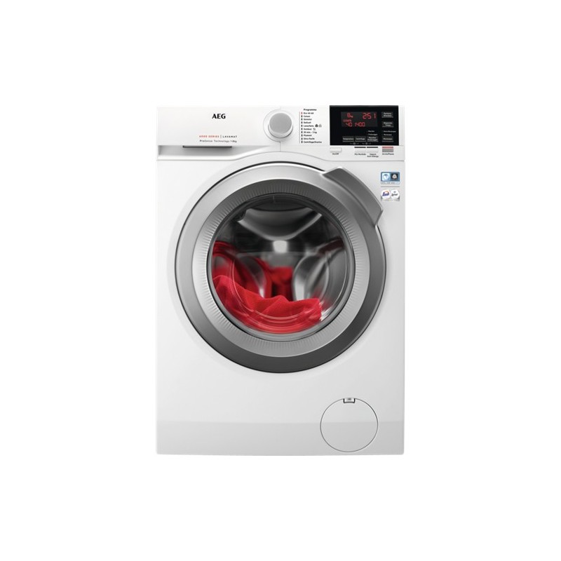 AEG L6FEG845 lavatrice Caricamento frontale 8 kg 1400 Giri min B Bianco