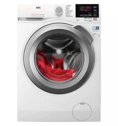 AEG L6FEG845 lavatrice Caricamento frontale 8 kg 1400 Giri min B Bianco