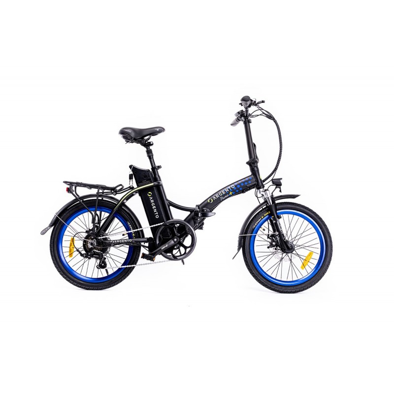 Argento Bike Piuma+ Black, Blue, Grey Aluminium 50.8 cm (20") 19.1 kg