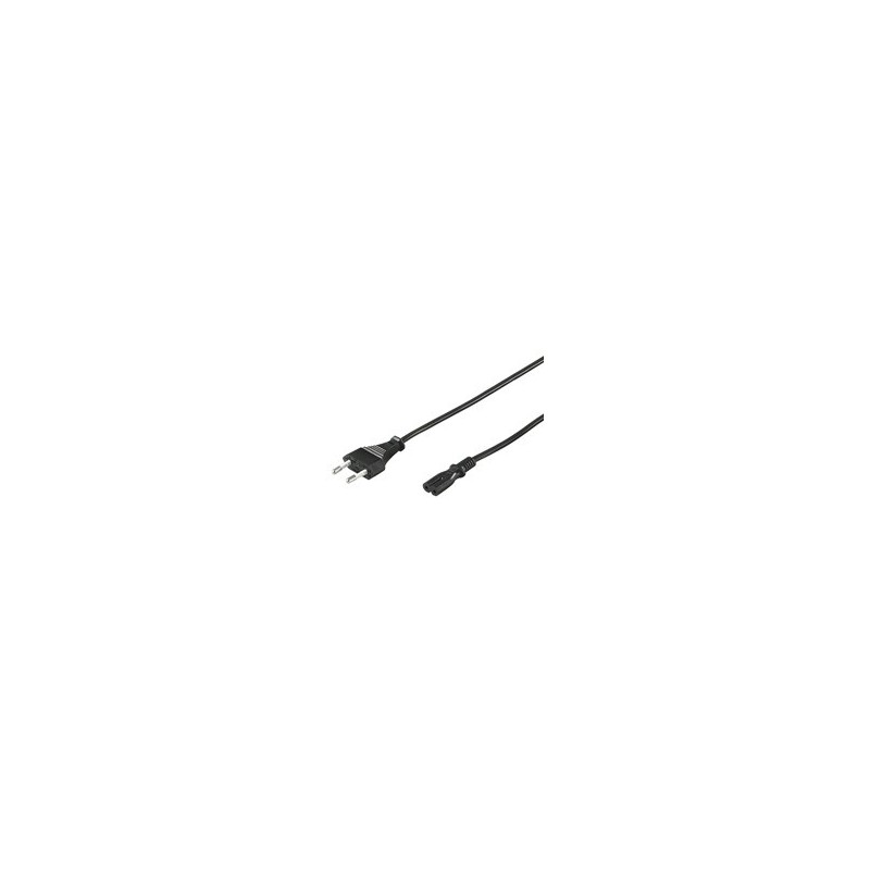 Goobay 95039 power cable Black 5 m