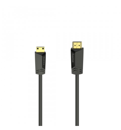 Hama 00205015 HDMI cable 1.5 m HDMI Type A (Standard) HDMI Type C (Mini) Black