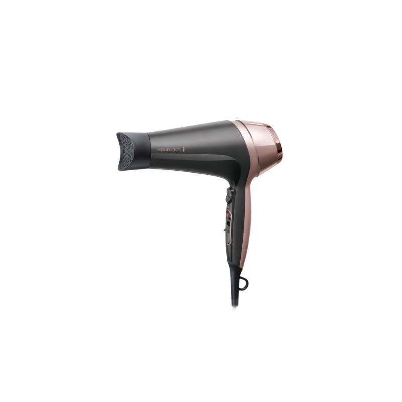 Remington D5706 asciuga capelli 2200 W Nero, Oro rosa