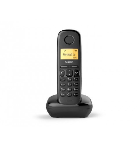 Gigaset A170 Duo Analoges DECT-Telefon Anrufer-Identifikation Schwarz