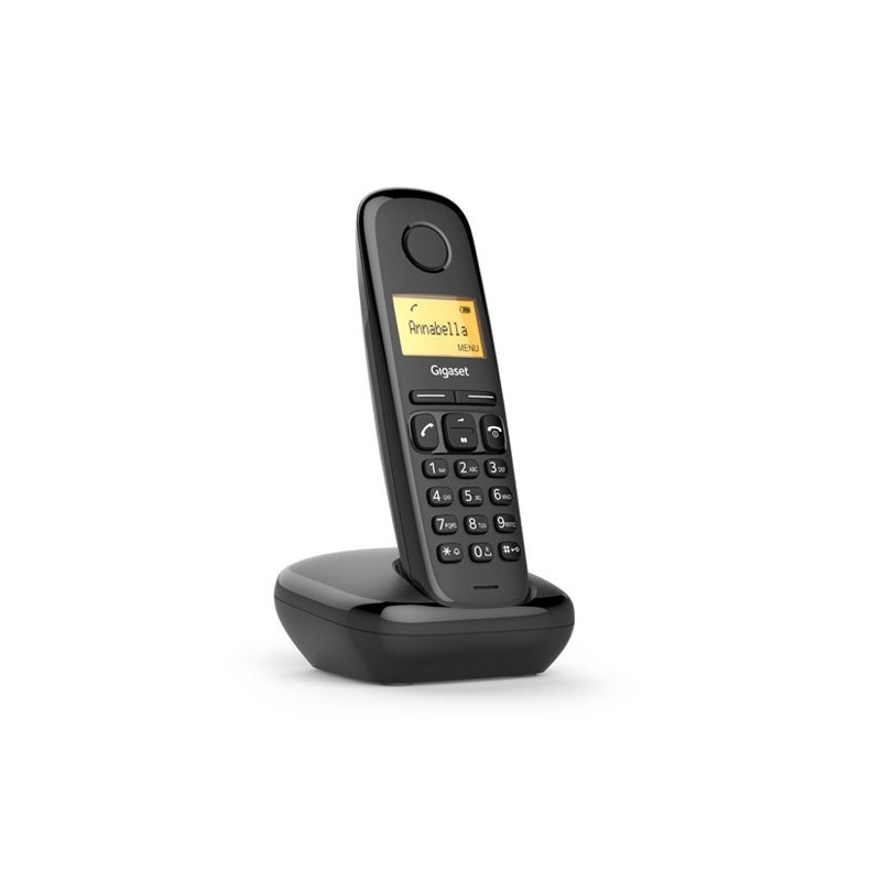 Gigaset A170 Duo Téléphone analog dect Identification de l'appelant Noir