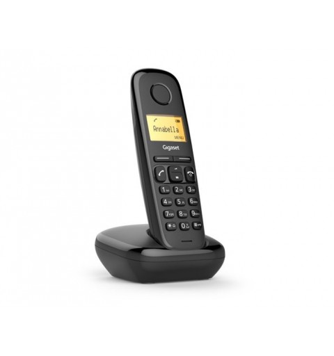 Gigaset A170 Duo Analog DECT telephone Caller ID Black