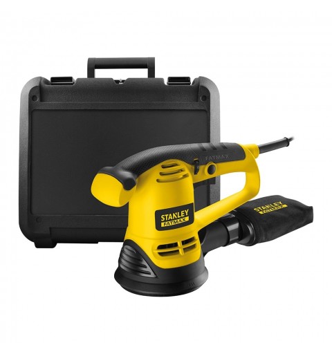 Stanley FME440K Ponceuse à disque 12000 tr min Noir, Jaune 480 W