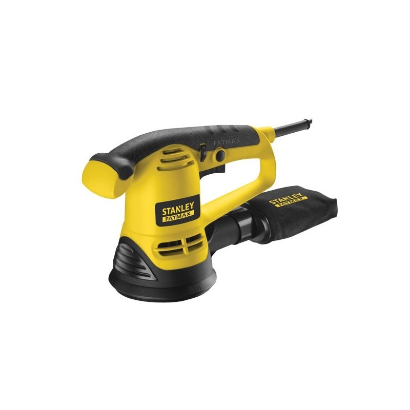 Stanley FME440K Ponceuse à disque 12000 tr min Noir, Jaune 480 W