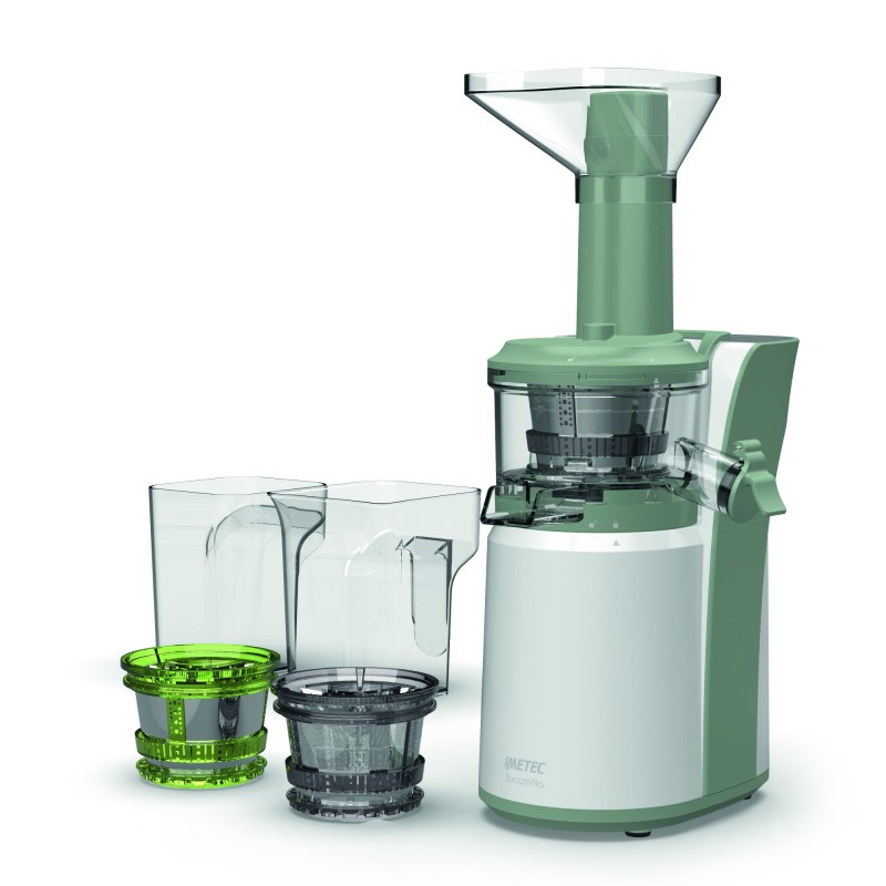 Imetec Succovita Slow juicer 150 W Green, White