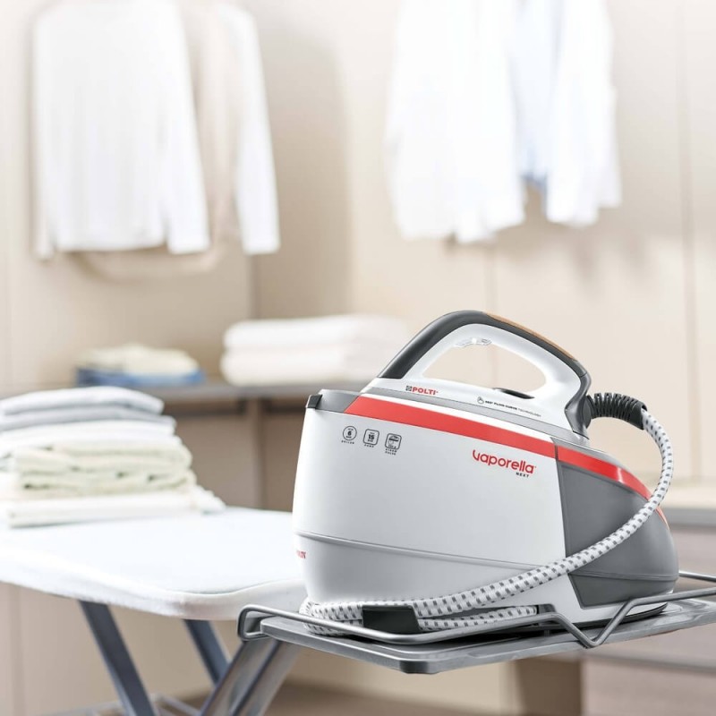 Polti VN18.35 2200 W 1,3 L Semelle en aluminium Gris, Rouge, Blanc