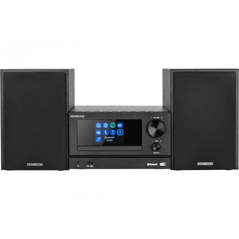 Kenwood M-7000S Home-Audio-Minisystem 30 W Schwarz