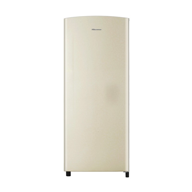 Hisense RR220D4AYF combi-fridge Freestanding 164 L Cream