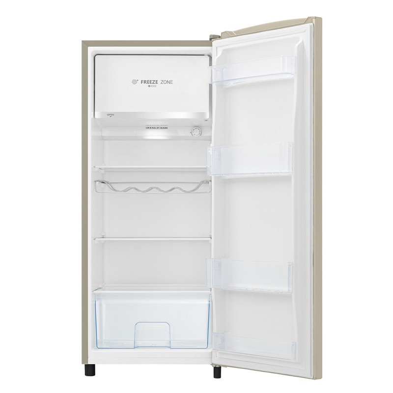 Hisense RR220D4AYF combi-fridge Freestanding 164 L Cream