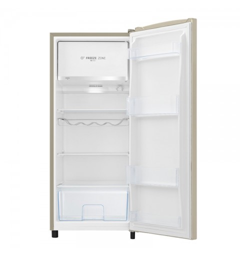 Hisense RR220D4AYF Kühlschrank mit Gefrierfach Freistehend 164 l Cremefarben