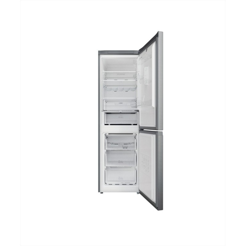 Hotpoint HAFC8 TO32SX fridge-freezer Freestanding 335 L E Stainless steel