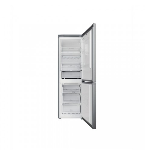 Hotpoint HAFC8 TO32SX fridge-freezer Freestanding 335 L E Stainless steel