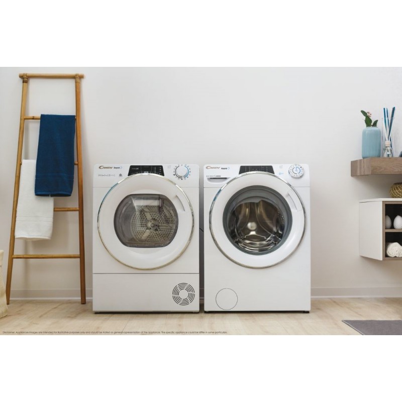 Candy RapidÓ ROE H9A2TCEX-S sèche-linge Autoportante Charge avant 9 kg A++ Blanc