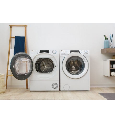 Candy RapidÓ ROE H9A2TCEX-S asciugatrice Libera installazione Caricamento frontale 9 kg A++ Bianco