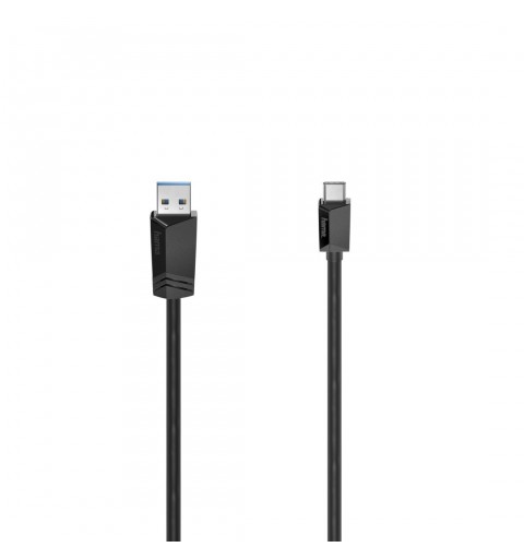 Hama 00200652 câble USB 1,5 m USB 3.2 Gen 1 (3.1 Gen 1) USB C USB A Noir