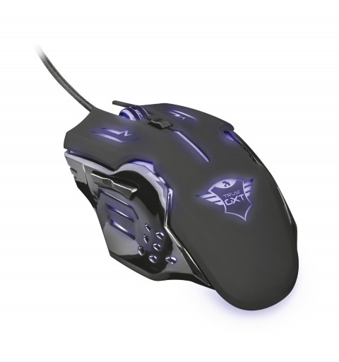 Trust GXT 108 Rava ratón mano derecha USB tipo A Óptico 2000 DPI