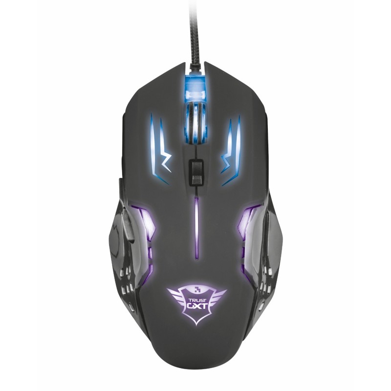 Trust GXT 108 Rava mouse Mano destra USB tipo A Ottico 2000 DPI