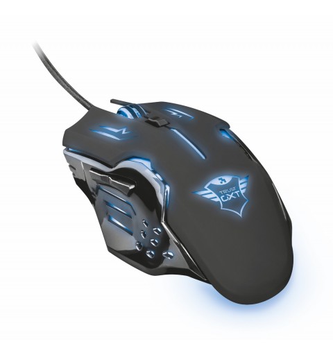 Trust GXT 108 Rava ratón mano derecha USB tipo A Óptico 2000 DPI