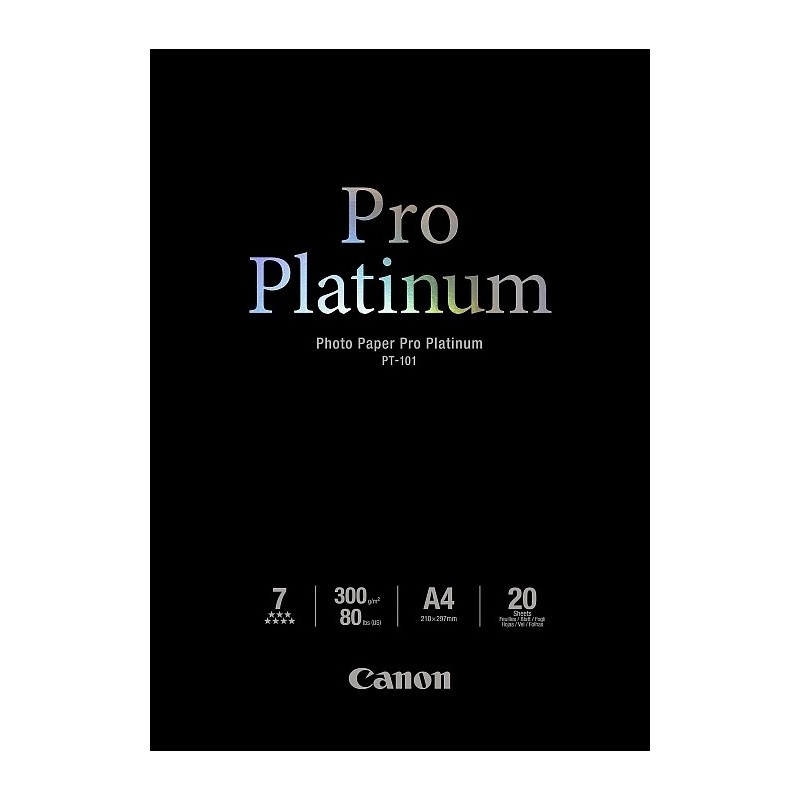 Canon PT-101 papier photos Noir Hautement brillant