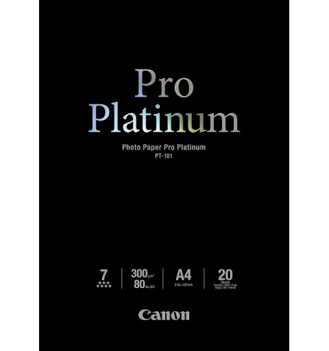 Canon PT-101 papier photos Noir Hautement brillant